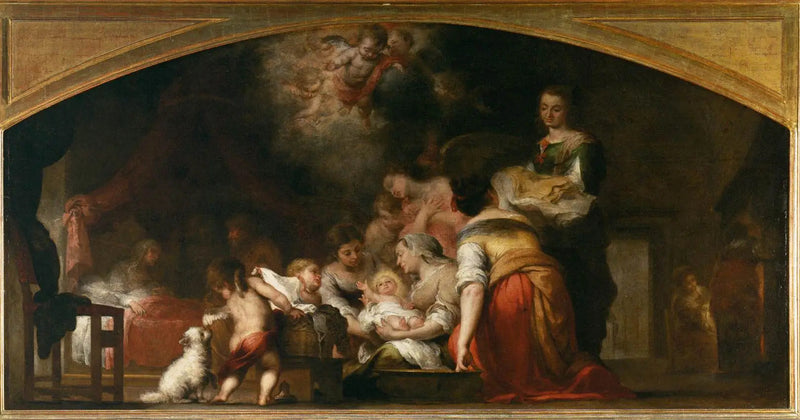 Neitsyt Marian syntymä - Bartolomé Esteban Murillo