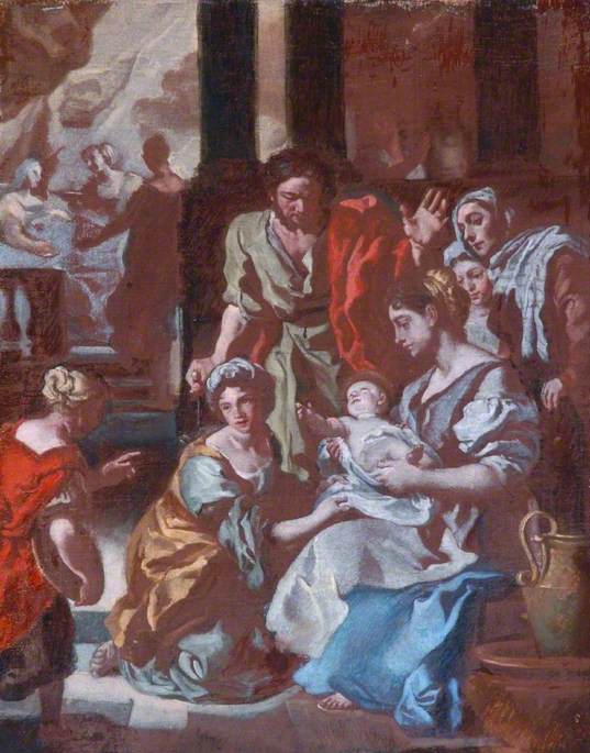 Neitsyt Marian syntymä - Francesco Solimena