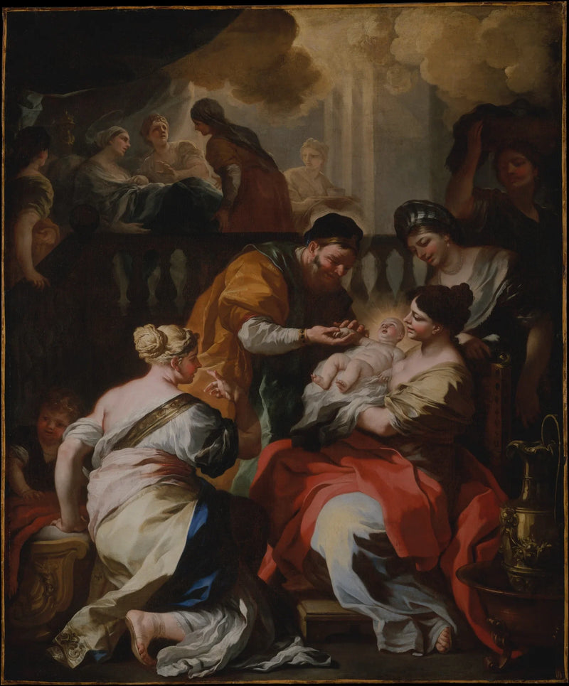 Neitsyt Marian syntymä - Francesco Solimena