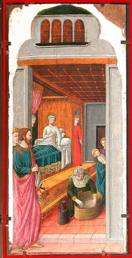 Neitsyt Marian syntymä - Giovanni Francesco da Rimini