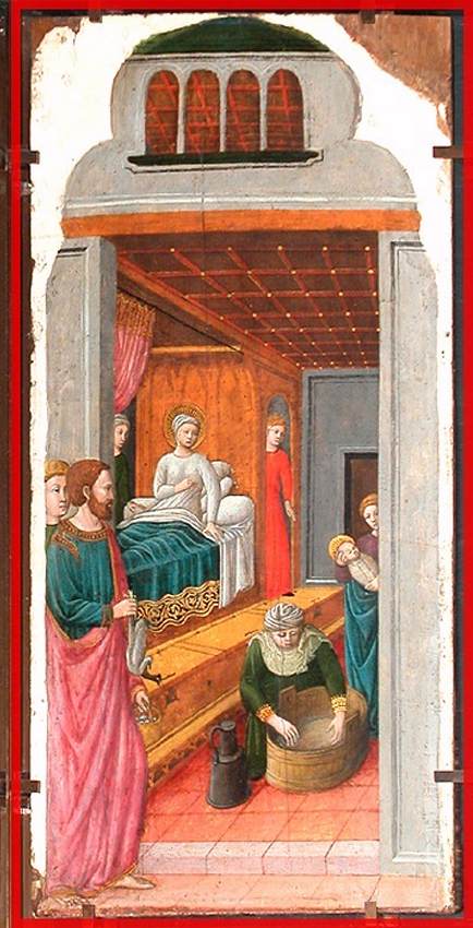 Neitsyt Marian syntymä - Giovanni Francesco da Rimini