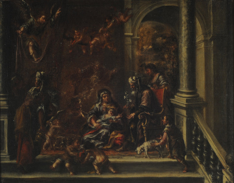 Neitsyt Marian syntymä - Juan de Valdés Leal