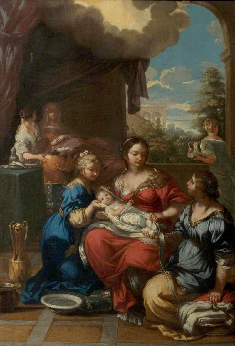 Neitsyt Marian syntymä - Pietro da Cortona