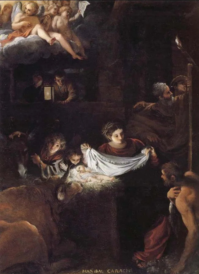 Syntymä - Annibale Carracci