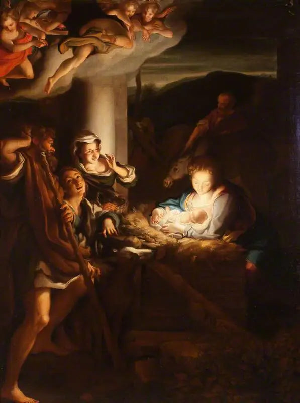 Syntymä - Antonio da Correggio