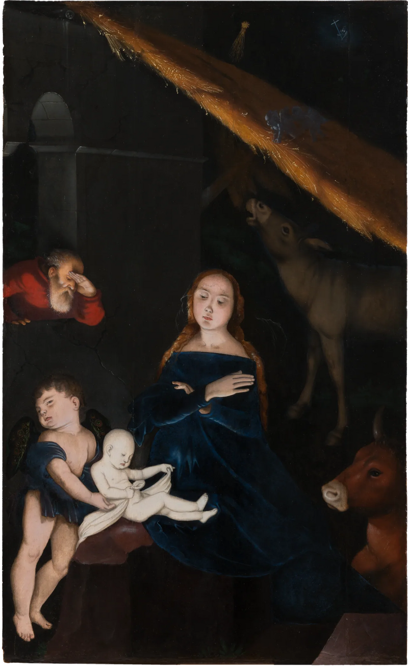 Syntymä - Hans Baldung Grien