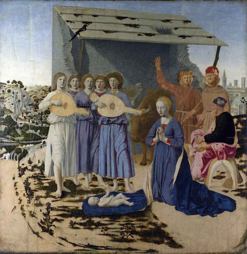 Syntymä - Piero della Francesca