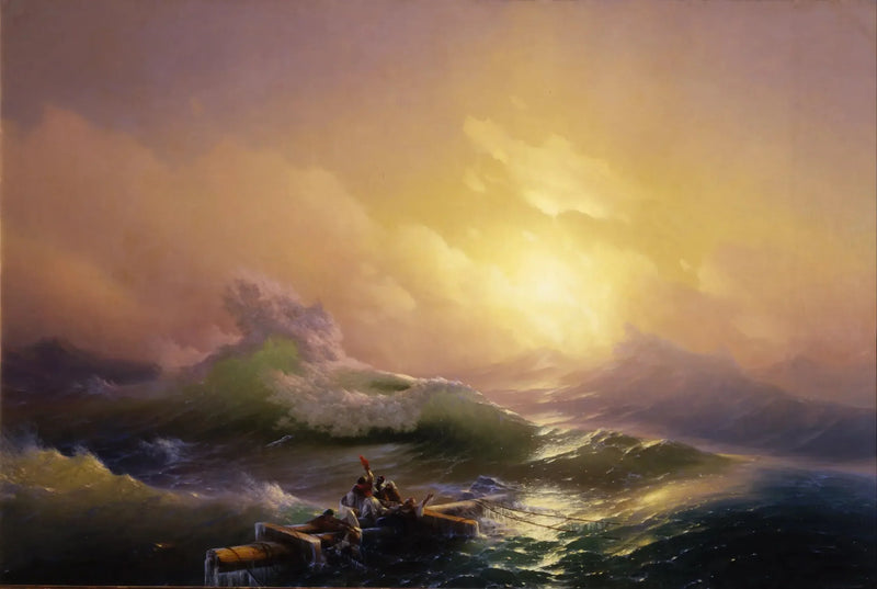 Yhdeksäs aalto - Ivan Aïvazovski