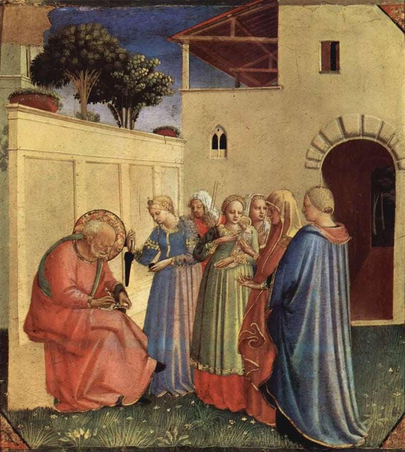 Pyhän Johanneksen nimittäminen - Fra Angelico