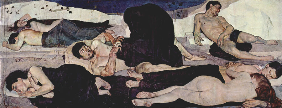 Yö - Ferdinand Hodler