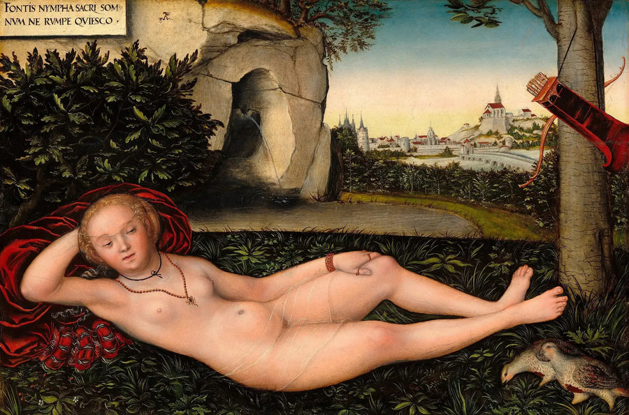 Kevään nymfi - Lucas Cranach vanhempi