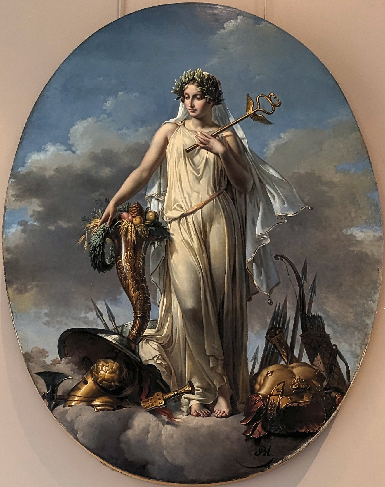 La Paix - Merry-Joseph Blondel image 1 reproduction artisanale de tableau