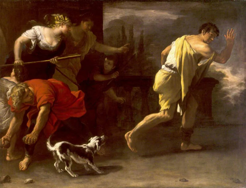 Parabola poikavanhuksesta: karkotettu entisten kumppaniensa toimesta - Luca Giordano