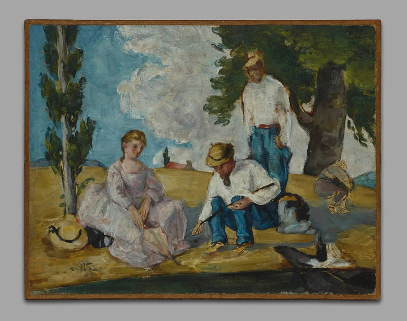 Kalastusretki - Paul Cézanne
