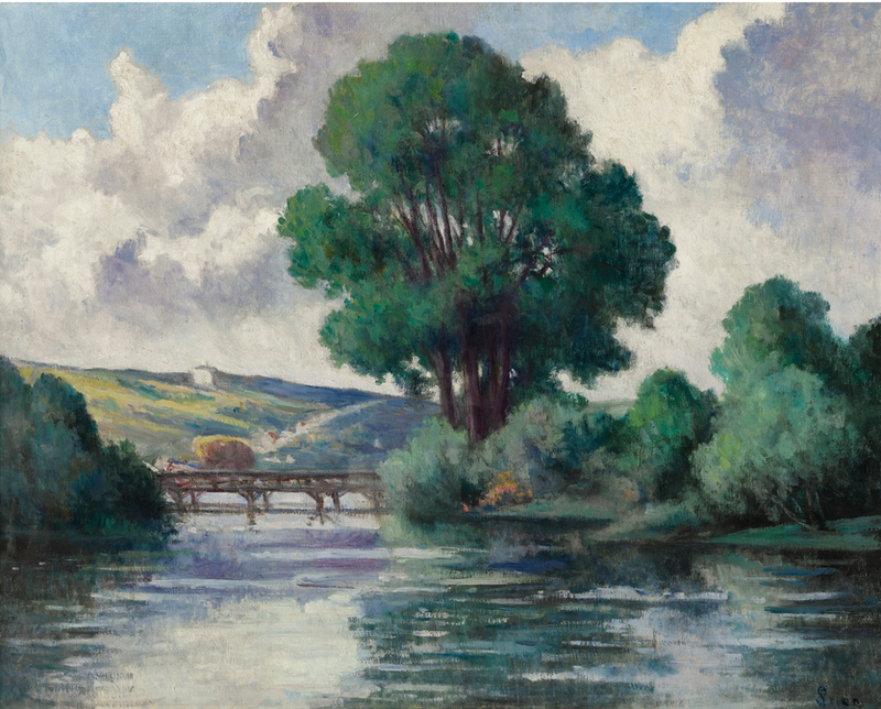 Herville-sillanpää - Maximilien Luce