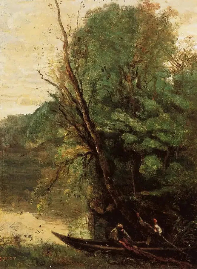 Hylkeenpyynti - Jean-Baptiste Camille Corot