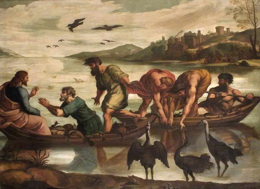 Ihmeellinen kalastus - Raphaël Sanzio