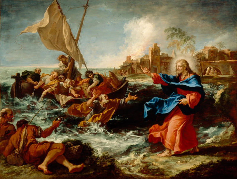 Ihmeellinen kalastus - Sebastiano Ricci