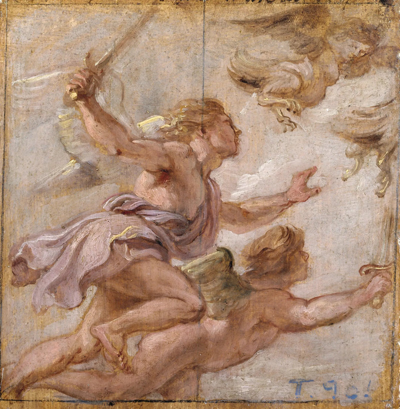 Harpian vainoaminen - Peter Paul Rubens