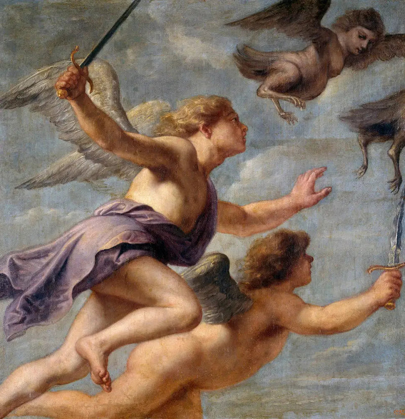 Harpian vainoaminen - Peter Paul Rubens
