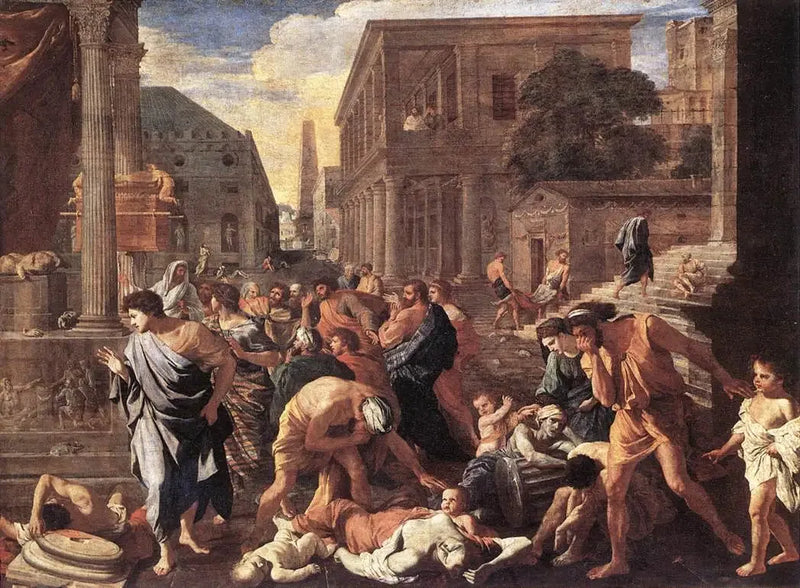 Asdodin pestilenssi - Nicolas Poussin