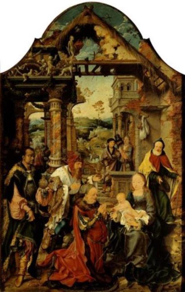 Pieni Itämaan Tähden Ylistys - Joos van Cleve