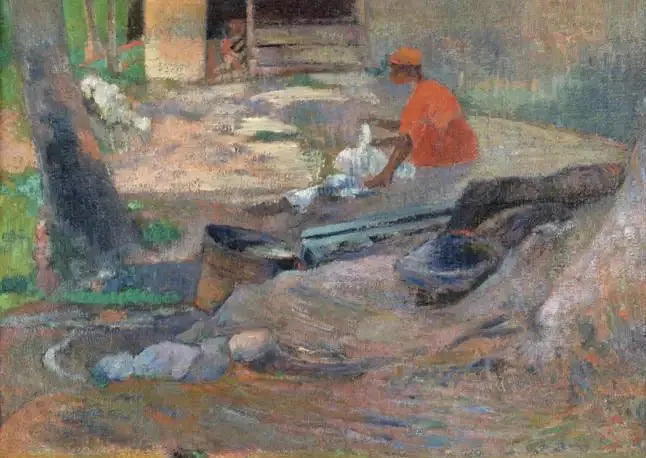 Pieni pesukone - Paul Gauguin