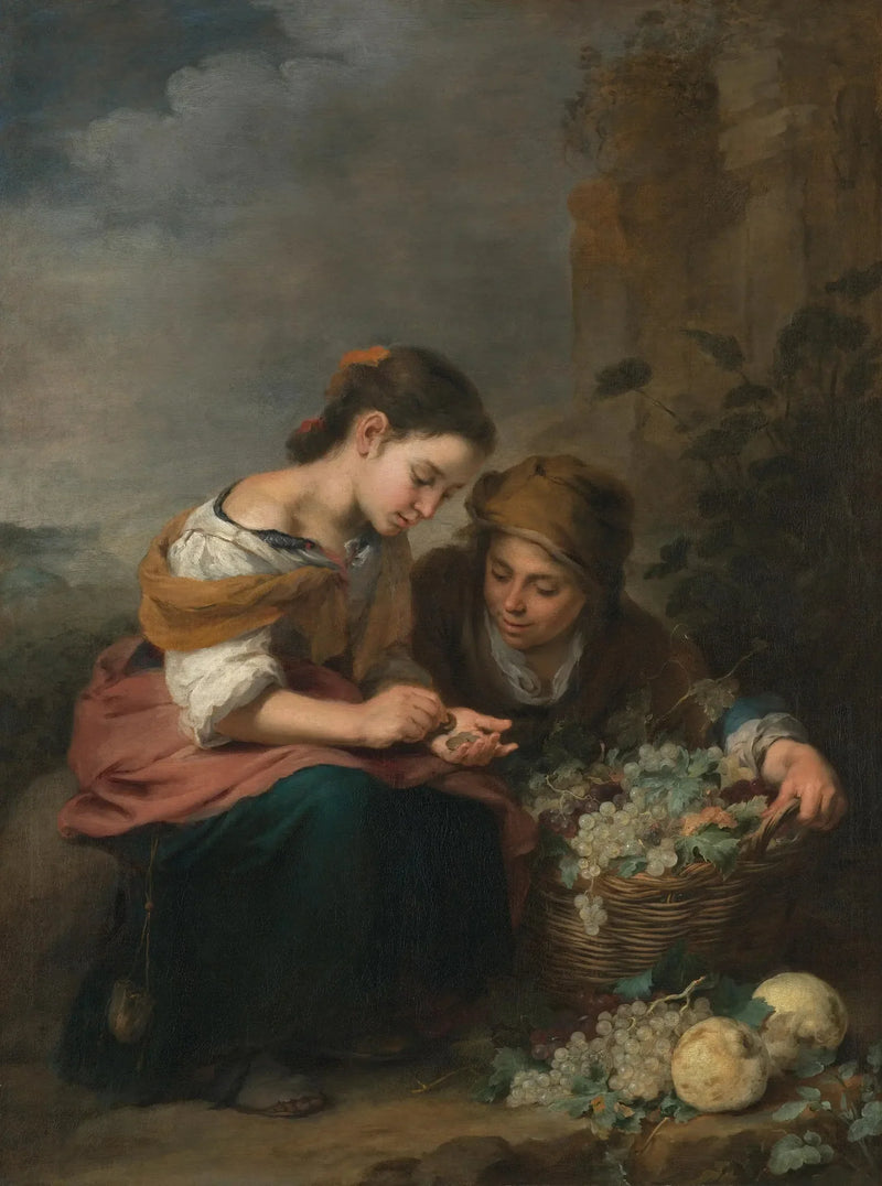 Pieni hedelmäkauppias - Bartolomé Esteban Murillo