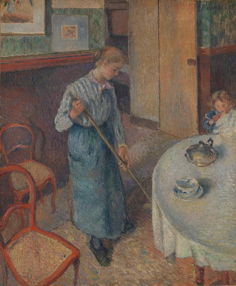 Pieni Maalaisnainen - Camille Pissarro