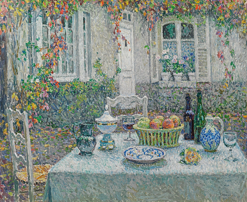 Pieni pöytä - Henri Le Sidaner