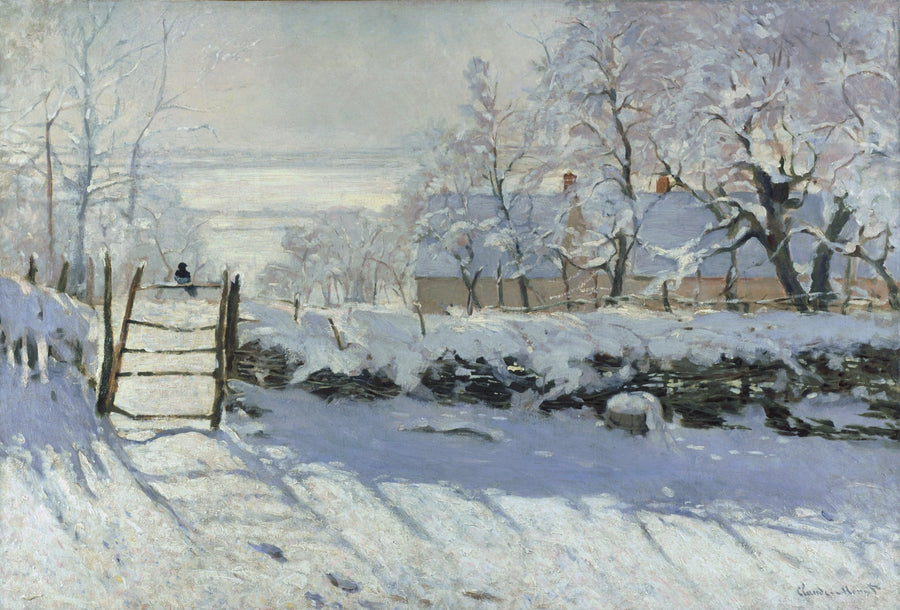 The Pie W133 - Claude Monet