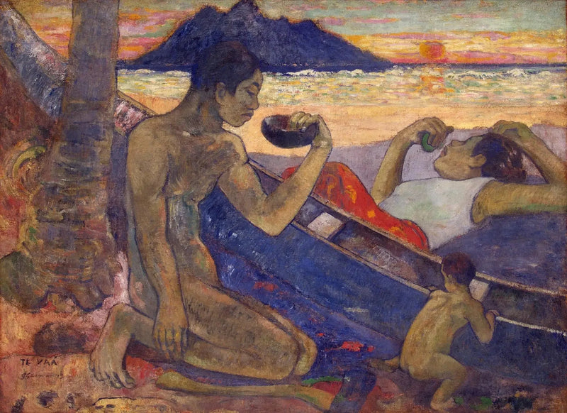 Pirogue - Paul Gauguin