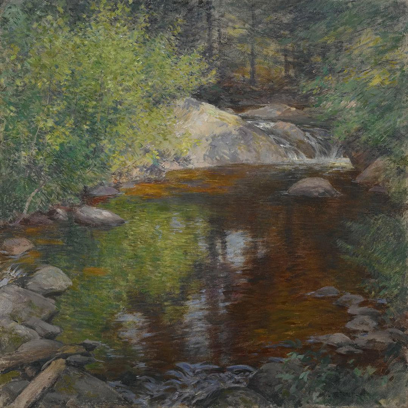 Uima-allas - Willard Metcalf