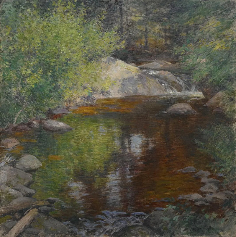 Uima-allas - Willard Metcalf