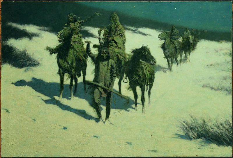 Rautaratsun ura - Frederic Remington