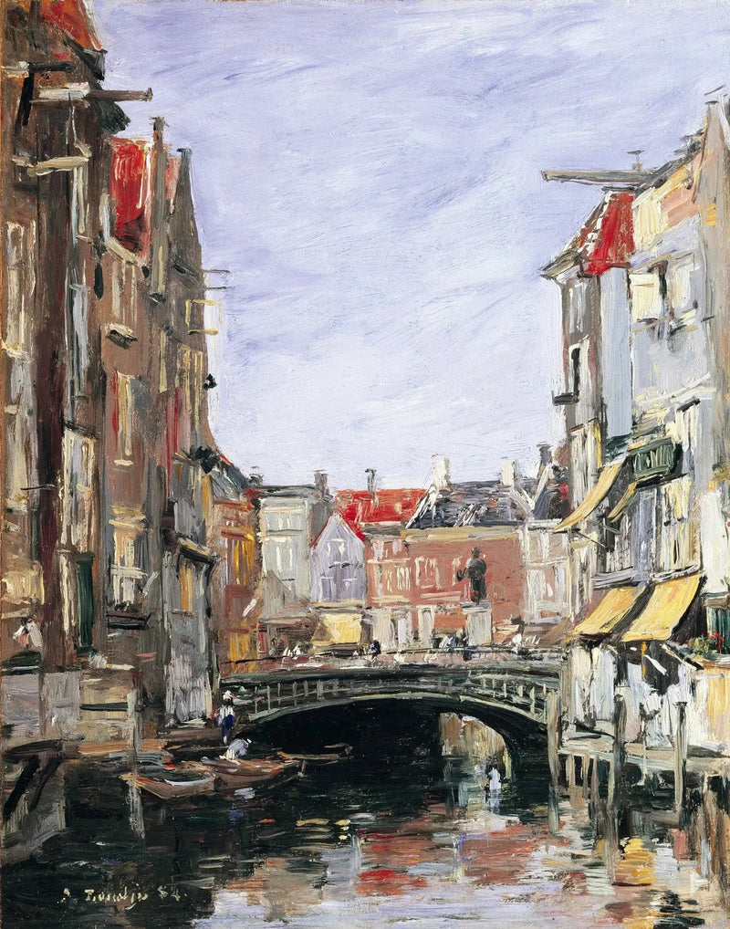Ary Schefferin aukio, Dordrecht - Eugène Boudin