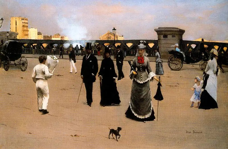 La Place et le Pont de l'Europe - Jean Béroud
