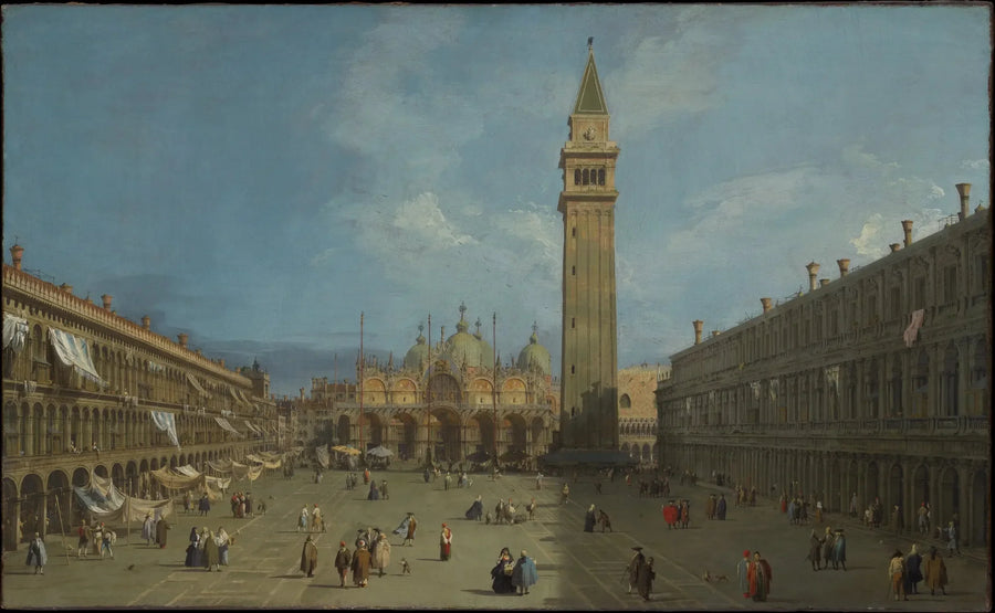Pyhän Markuksen aukio - Canaletto