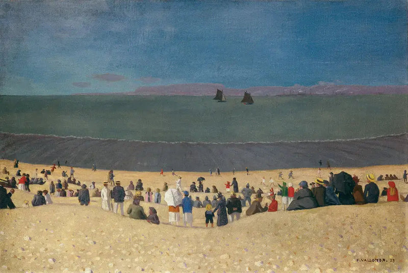 Honfleurin ranta - Félix Vallotton