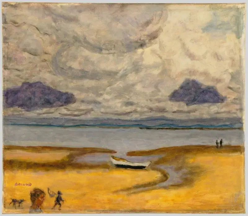 Matala vedenalainen ranta - Pierre Bonnard