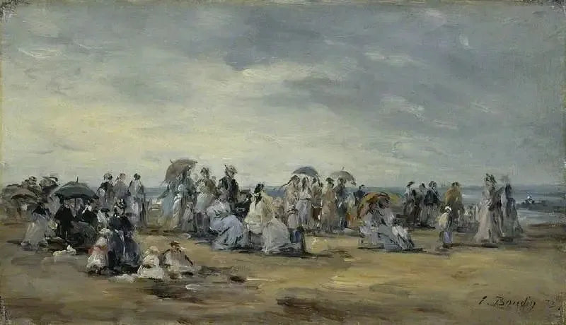 Ranta Trouvillessa - Eugène Boudin