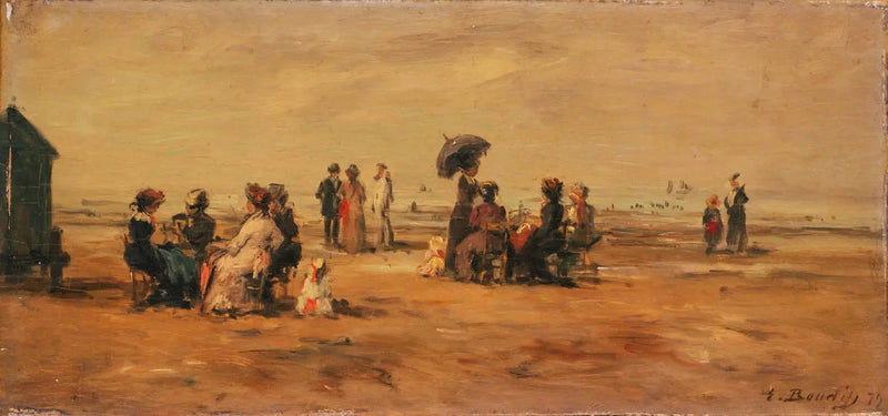 Ranta Trouvillessa - Eugène Boudin