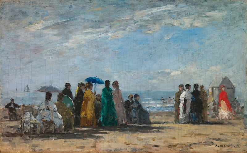 Ranta Trouvillessa - Eugène Boudin