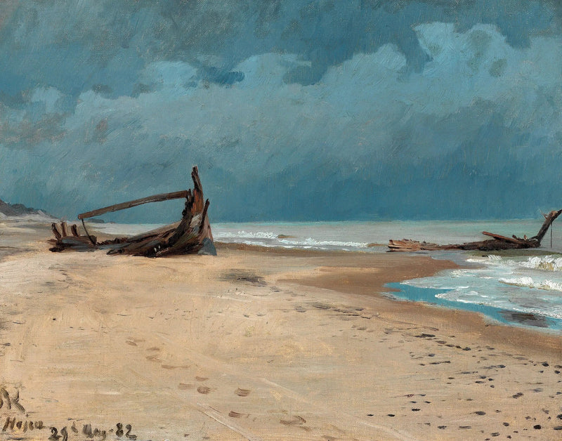 Højenin ranta. - Peder Severin Krøyer