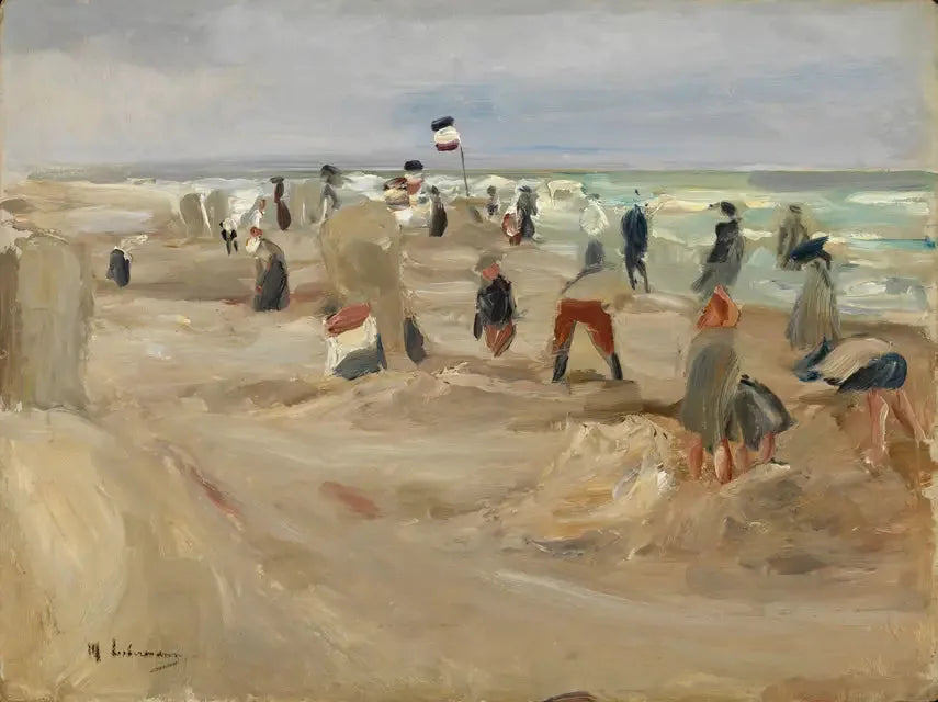Noordwijkin ranta - Max Liebermann