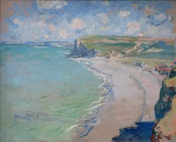 Pourvillen ranta - Claude Monet