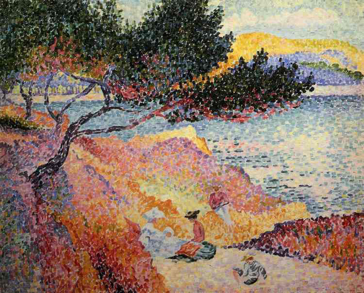Saint-Clairin ranta - Henri-Edmond Cross