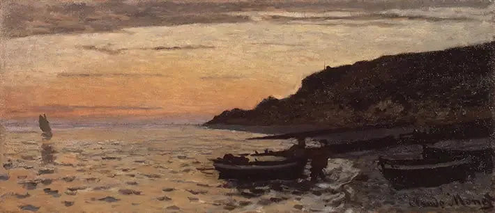 Sainte-Adressen ranta - Claude Monet