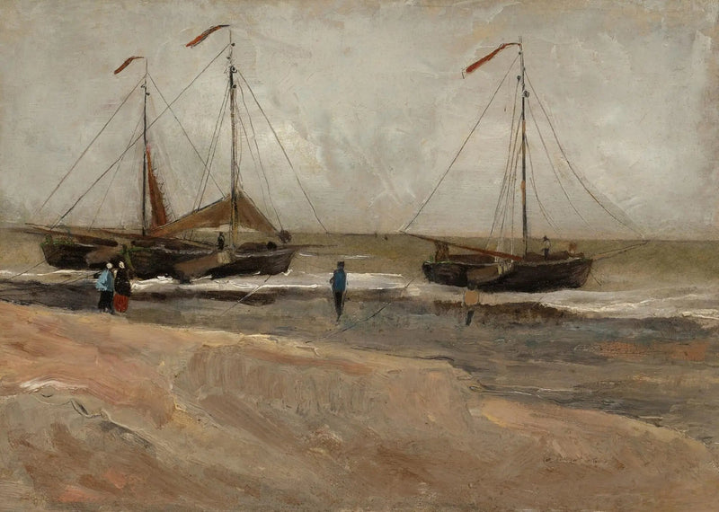 Scheveningenin ranta - Vincent van Gogh