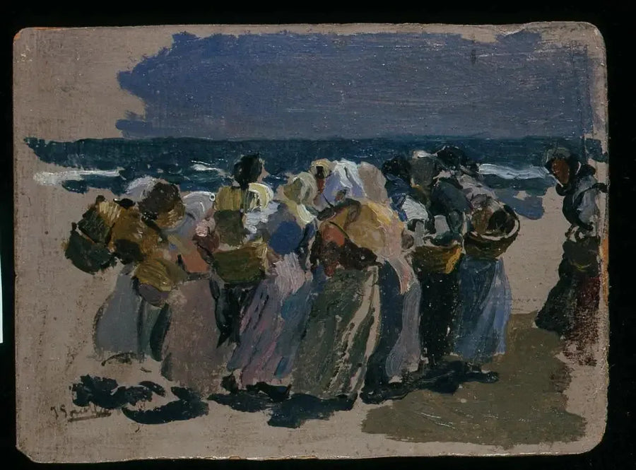 Ranta, Valencia (Kalastajat) - Joaquín Sorolla
